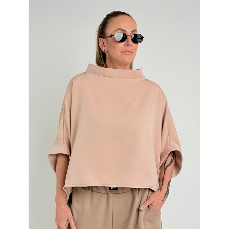 Miss City Official Béžová tunika KIMONO 115625698