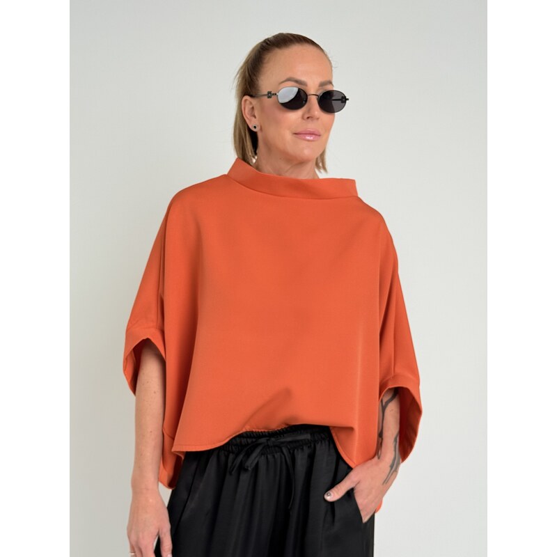 Miss City Official Oranžová tunika KIMONO 115625697