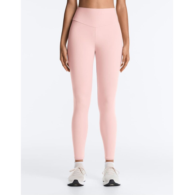 OYSHO Comfortlux high-rise ankle-length leggings in pink