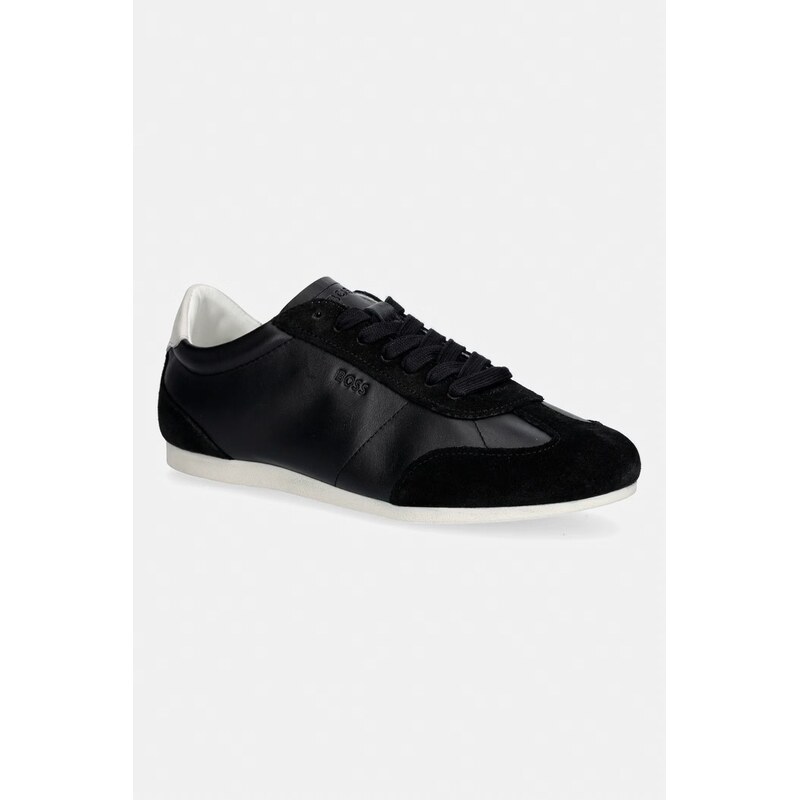 BOSS Solenne sneakers boty dámské kožené 115625443