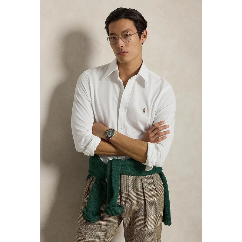 Polo Ralph Lauren oxfordská košile pánská bavlněná
