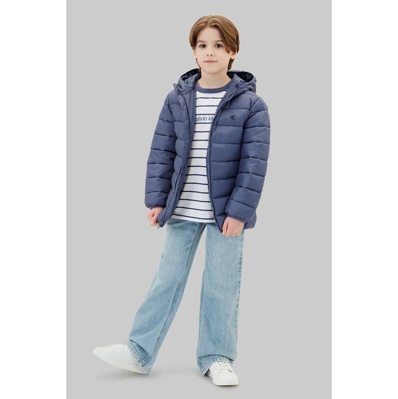 Calvin Klein Jeans prošívaná bunda dětská