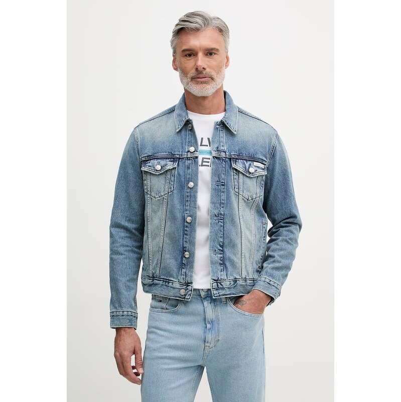 Calvin Klein Jeans džínová bunda pánská džínová
