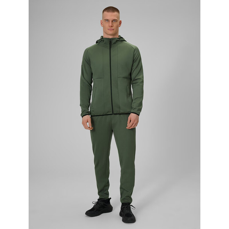 Pánské rychleschnoucí tréninkové kalhoty 4F khaki