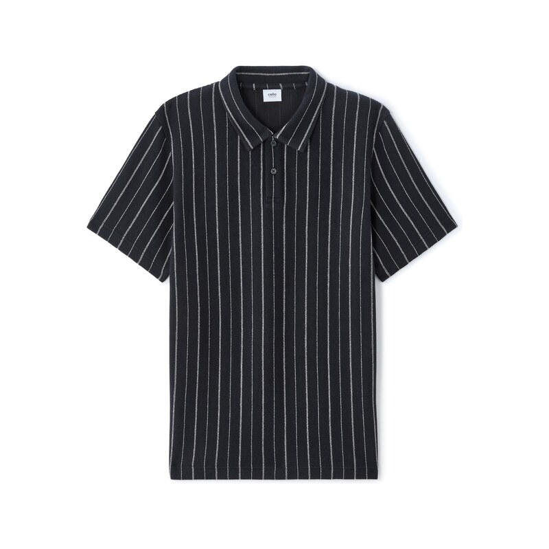Celio Polo T-Shirt Nestripo