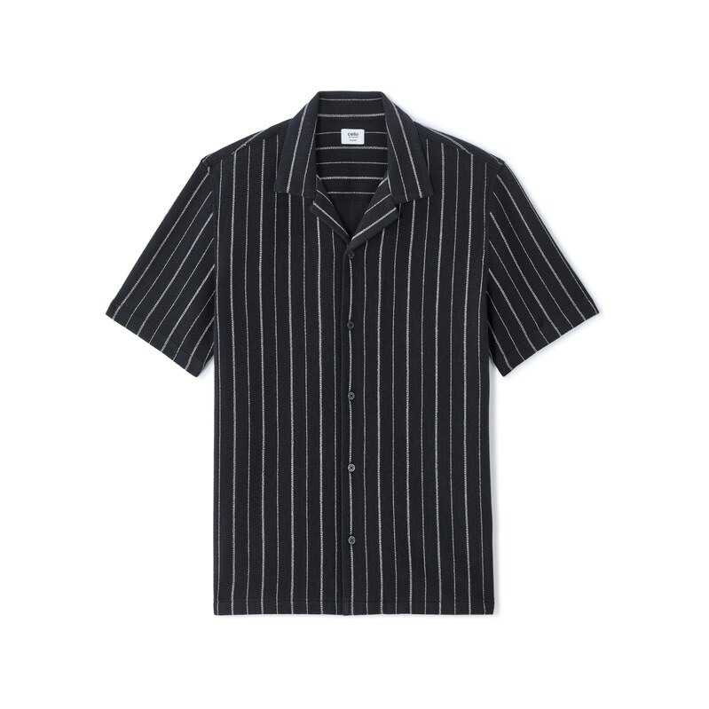 Celio Nastripe7 Košile s krátkým rukávem