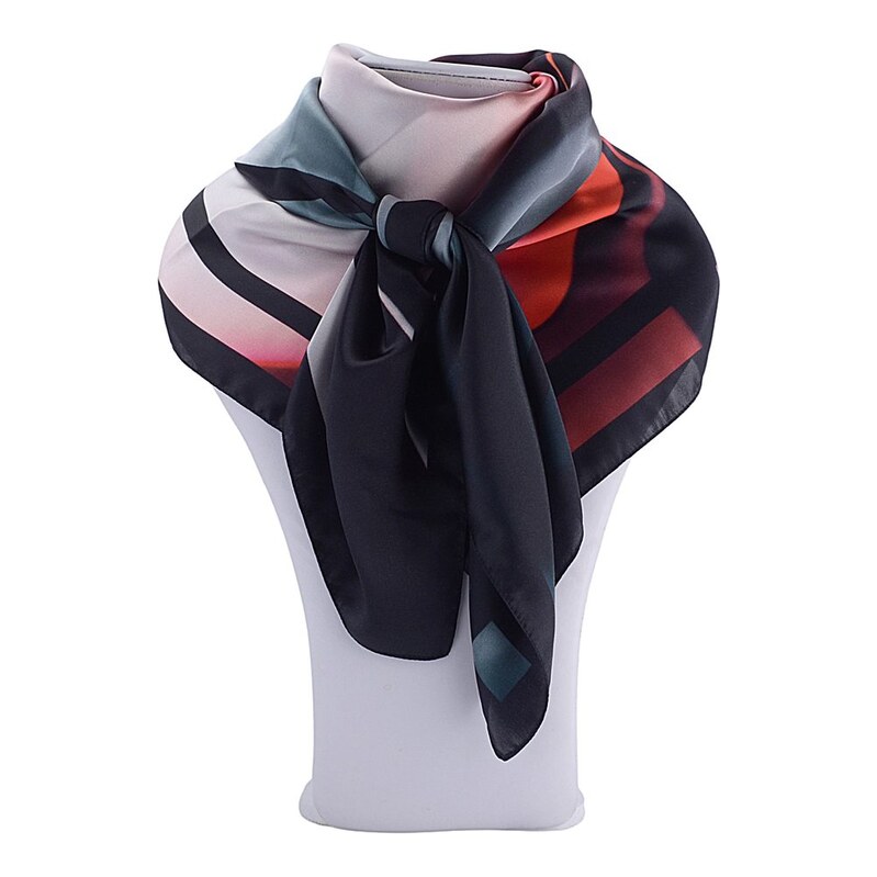 Högl hedvábný šátek Red Multi 7-152010-4099 115625707