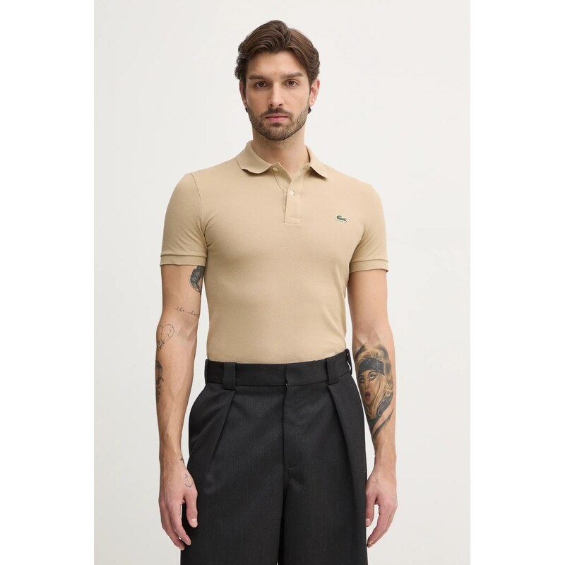Bavlněné polo tričko Lacoste Lacoste Pique Polo Shirt PH4012 02S 103576916