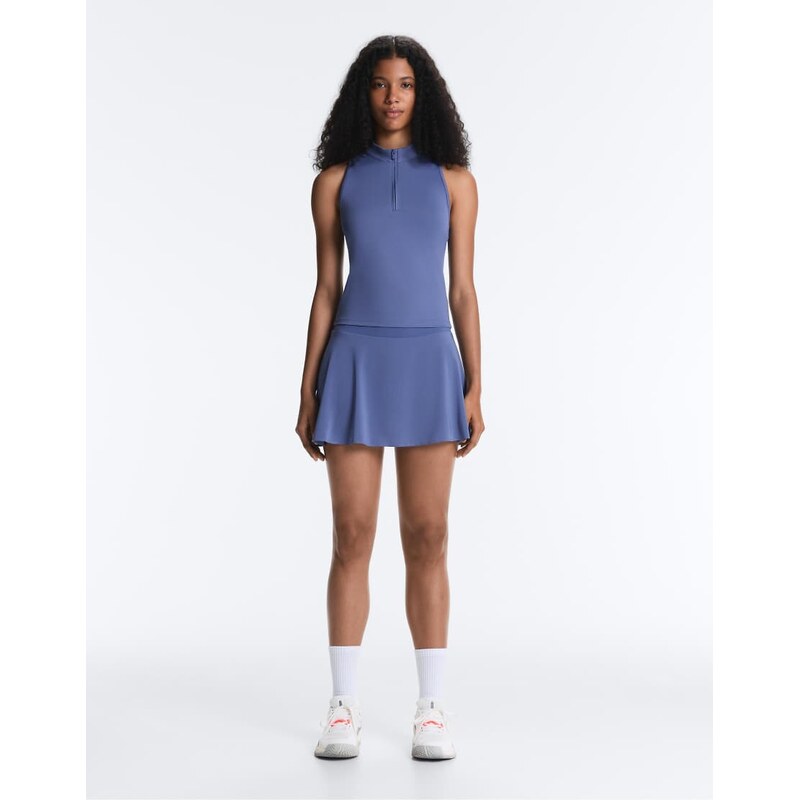 OYSHO Compressive skirt in blue
