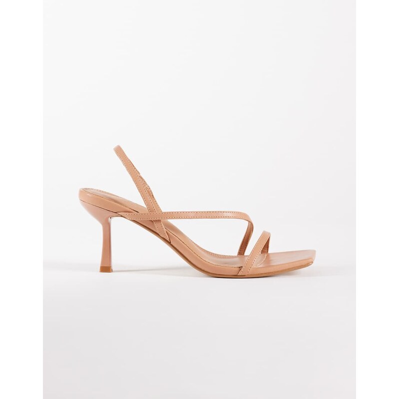 SIMMI Shoes Simmi London Natasha strappy heeled sandals in tan