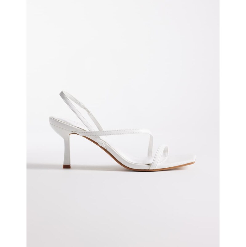 SIMMI Shoes Simmi London Natasha strappy heeled sandals in white