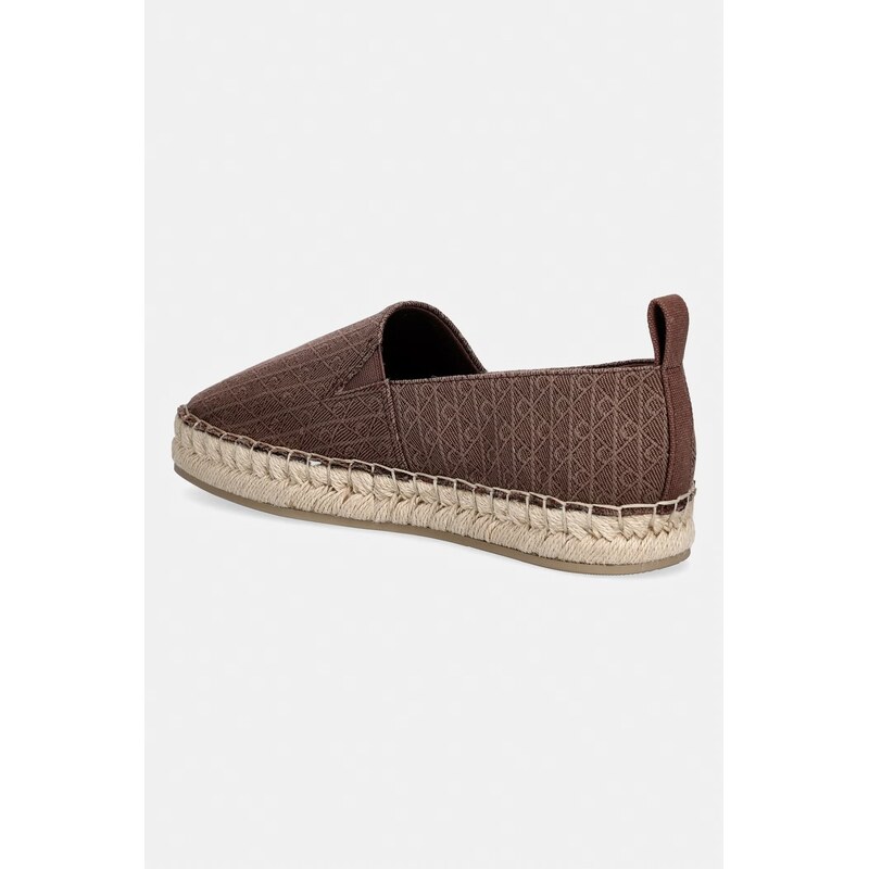 Calvin Klein espadrily dámské OBLIQUE ESPADRILLE AOP