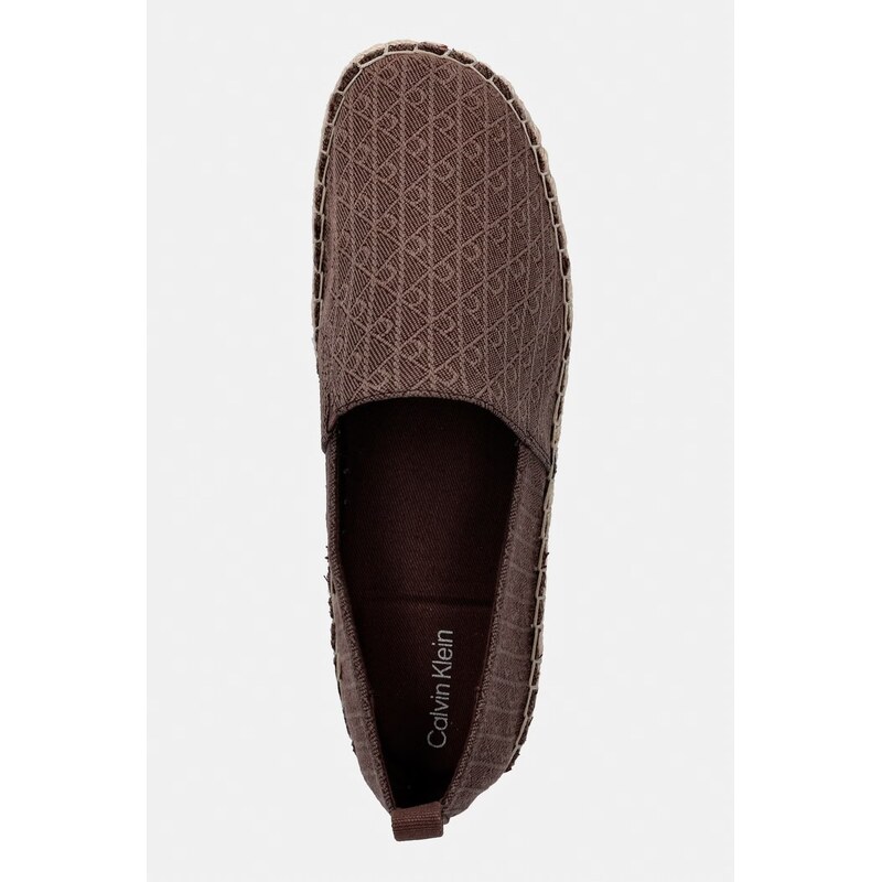 Calvin Klein espadrily dámské OBLIQUE ESPADRILLE AOP