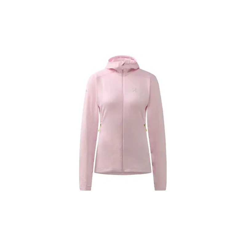 Haglöfs L.I.M Mid Multi Hood dámská mikina s kapucí Fresh Pink vel. M 115632134