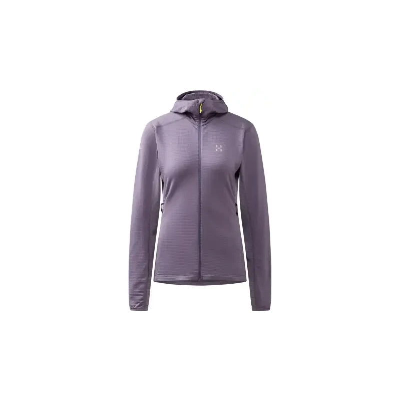 Haglöfs L.I.M Mid Multi Hood dámská mikina s kapucí Purple Fog vel. M 115632135
