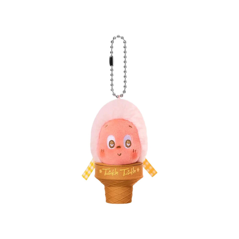 Pop Mart MOON GELATO Series Ice Cream Strawberry Guava Gelato Plush 115632713