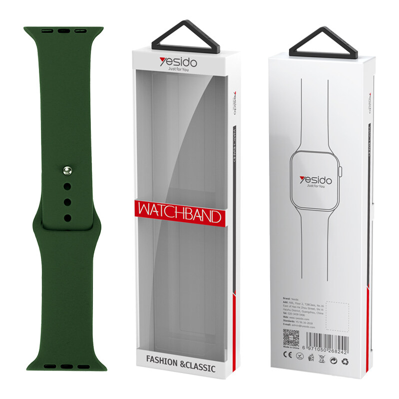 Yesido WB44 silikonový řemínek pro Apple Watch 38/40/41 mm, velikost L 115632927