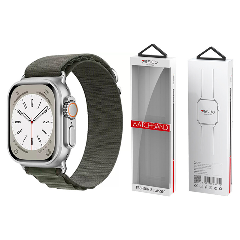Yesido WB24 sportovní řemínek Loop pro Apple Watch 38/40/41 mm, šedý 115632915