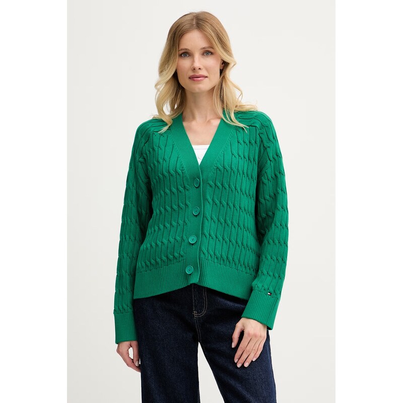 Tommy Hilfiger kardigan dámský bavlněný 115585964