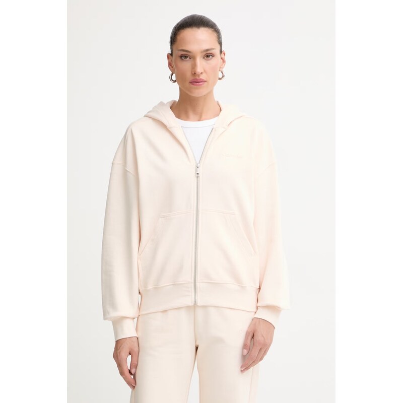 Calvin Klein mikina s kapucí dámská bavlněná 115605706