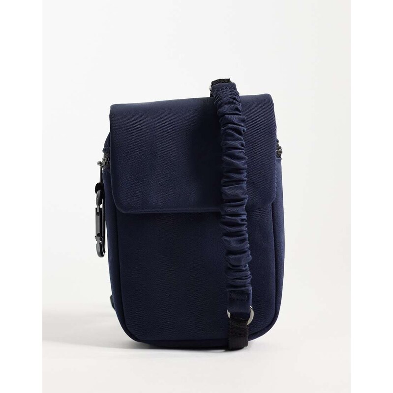 ASOS DESIGN tech crossbody bag in navy