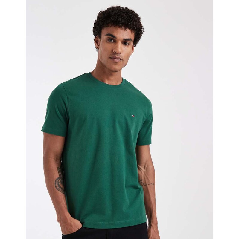 Tommy Hilfiger essential regular fit t-shirt in green