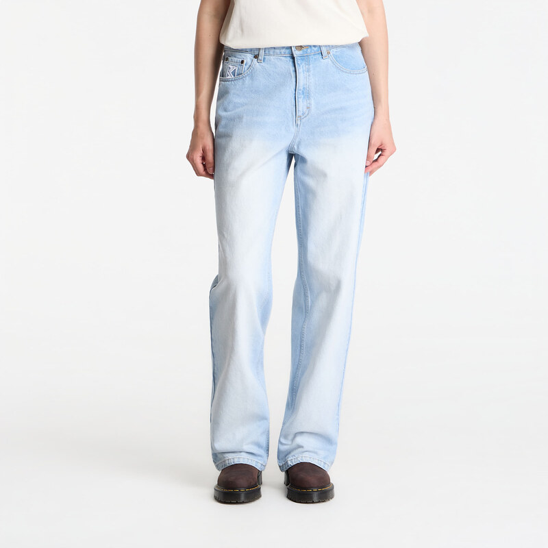 Džíny Karl Kani Og Five Pocket Straight Leg Denim Light Blue Mc 28 115637816