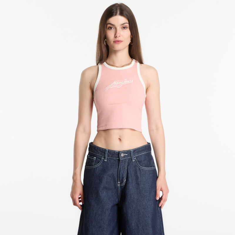Top Karl Kani Kani Jeans Rib Racer Top Pink L 115637812