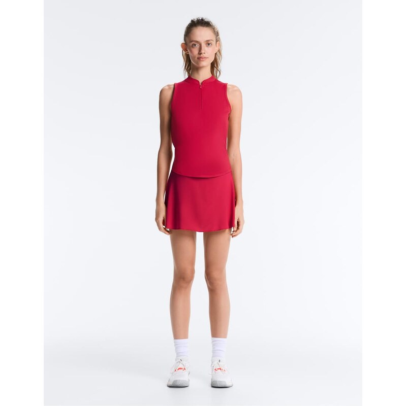 OYSHO Compressive skirt in red