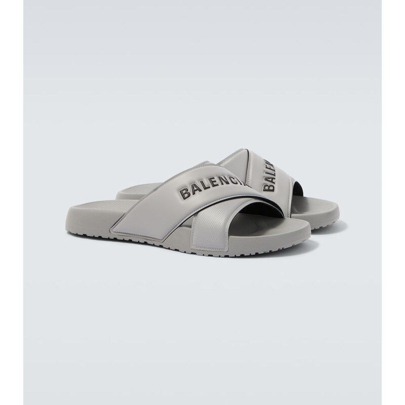 Balenciaga Sporty Pool slides