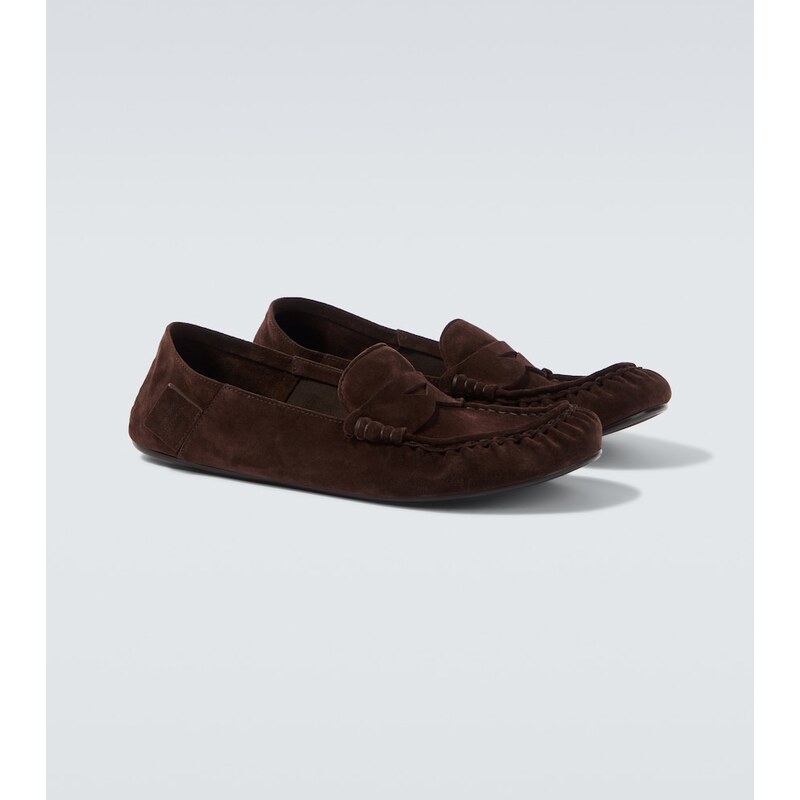 Acne Studios Bojan suede loafers