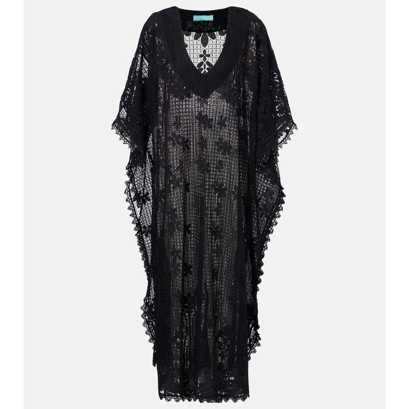 Melissa Odabash Yasin cotton-blend lace kaftan