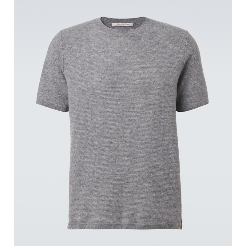 Gods True Cashmere Cashmere sweater with emerald