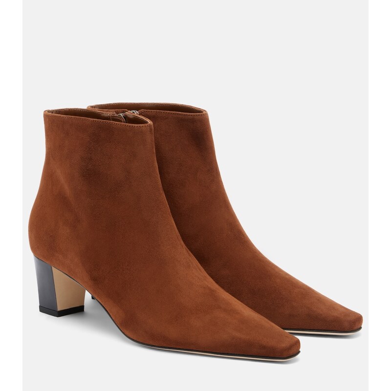 Manolo Blahnik Jaima suede ankle boots