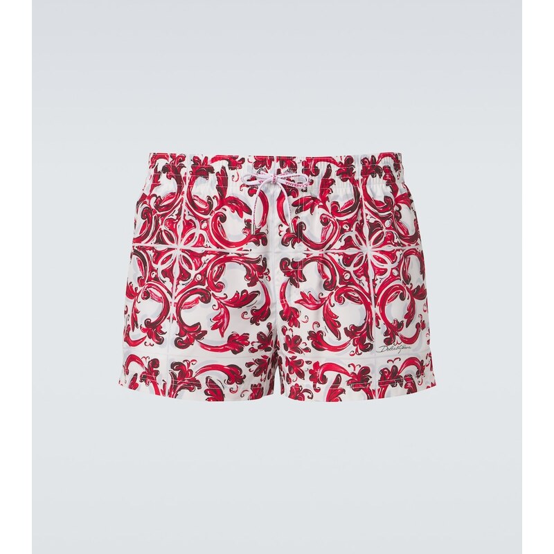 Dolce&Gabbana Majolica swim trunks