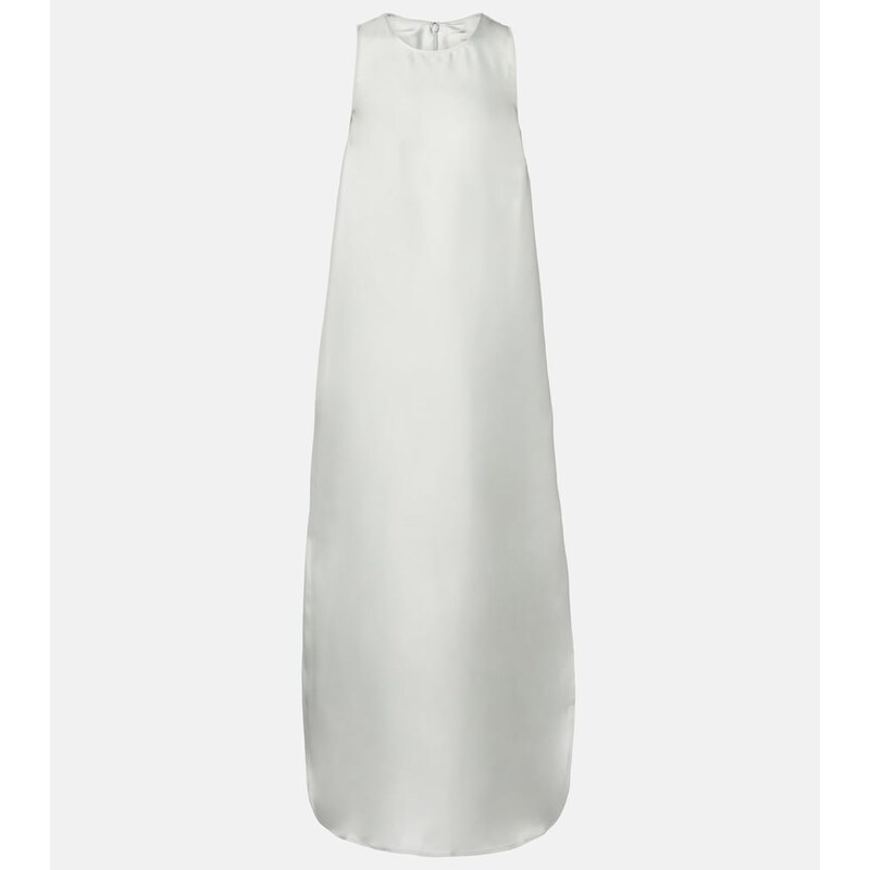 Loulou de Saison Paloma silk satin maxi dress