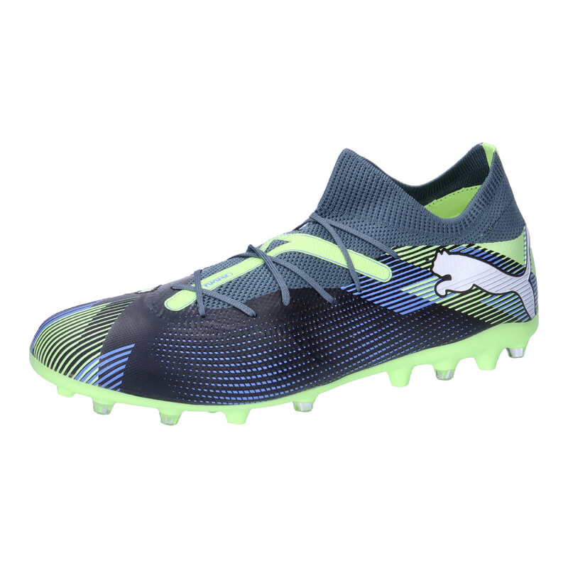 PUMA FUTURE 7 MATCH MG Kopačky PUMA Gray Skies White Fizzy Apple