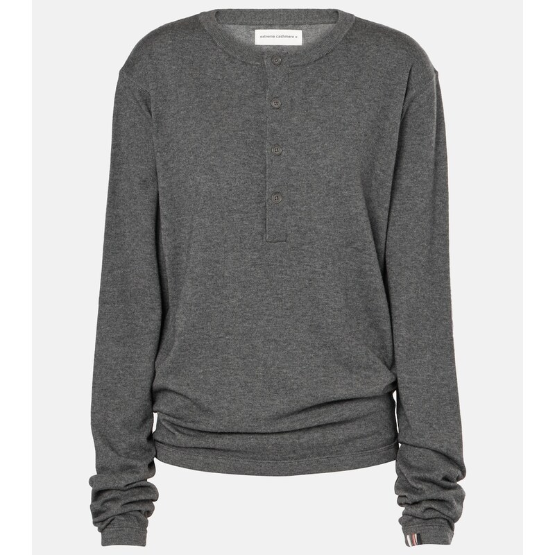 Extreme Cashmere NÂ°370 Herman cotton and cashmere sweater
