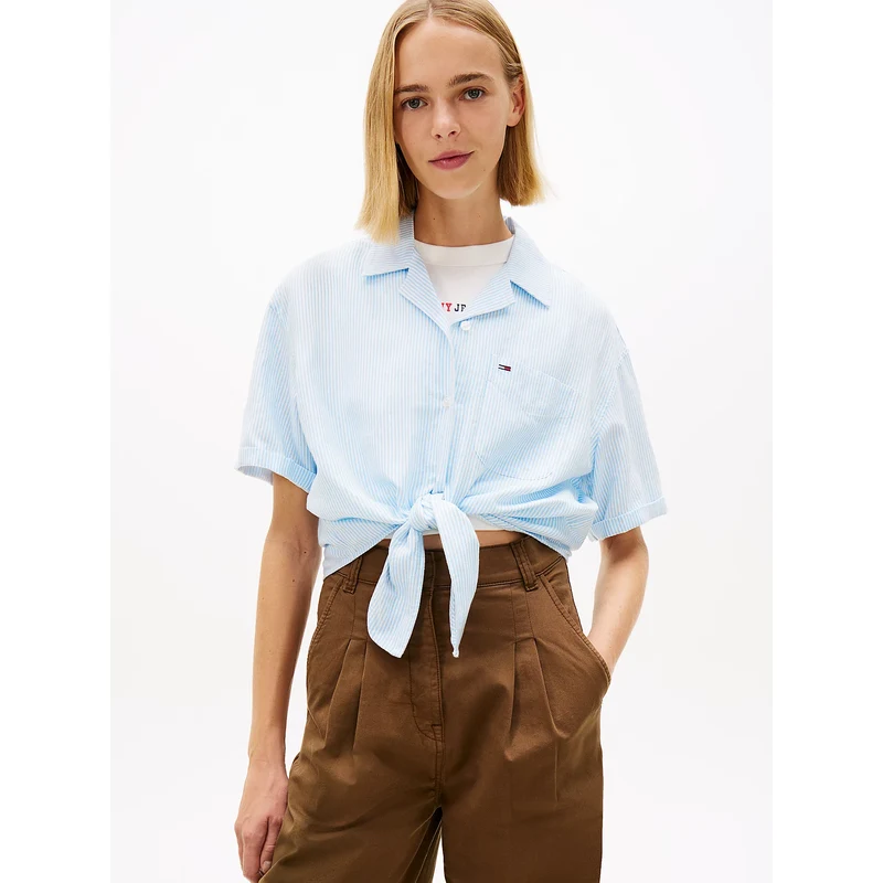 Tommy Jeans dámská pruhovaná košile 115642785