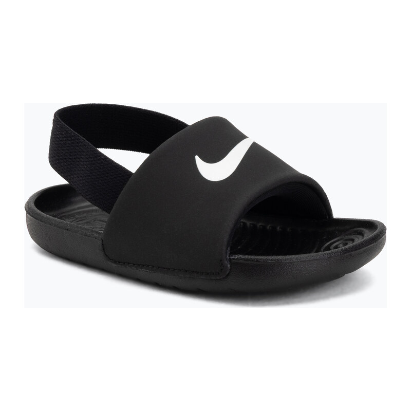 Dětské pantofle Nike Coffee black/white/white/white