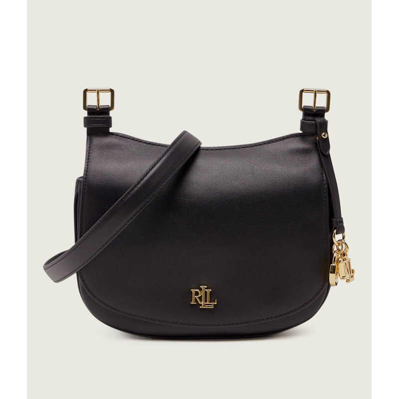 LAUREN RALPH LAUREN Kožená crossbody kabelka MARCY