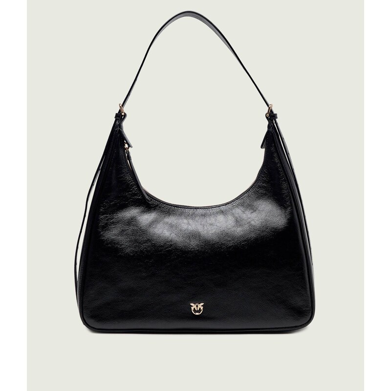 Pinko Kožené hobo kabelka MISS CLASSIC