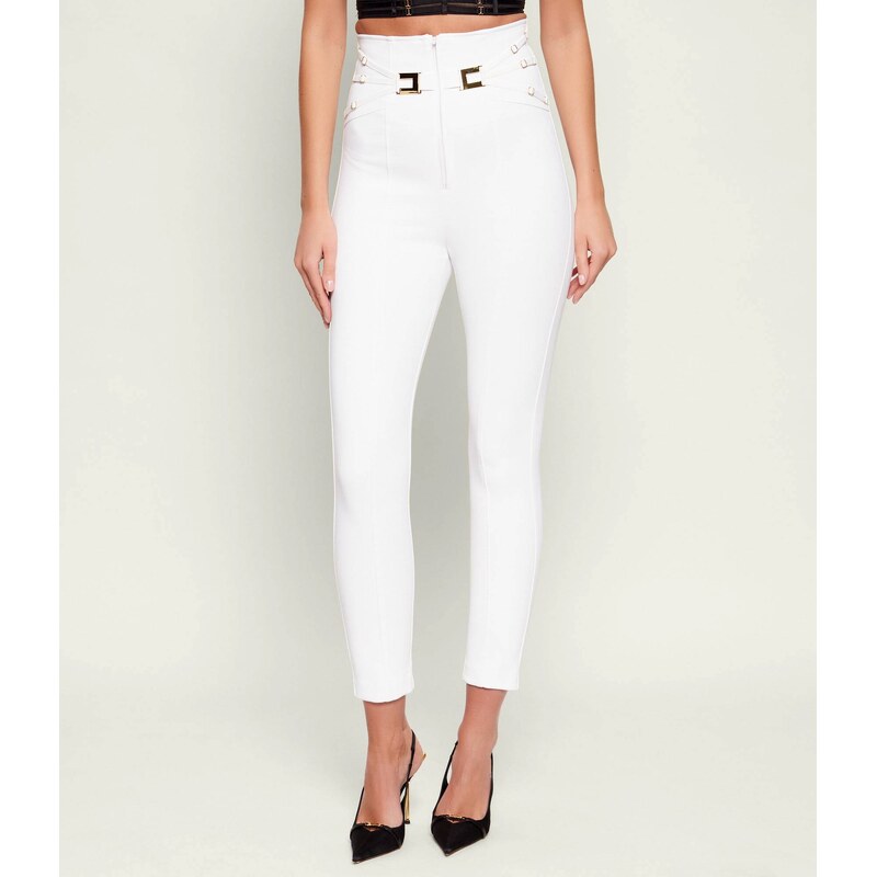Elisabetta Franchi Cigaretové kalhoty | Slim Fit 113495874