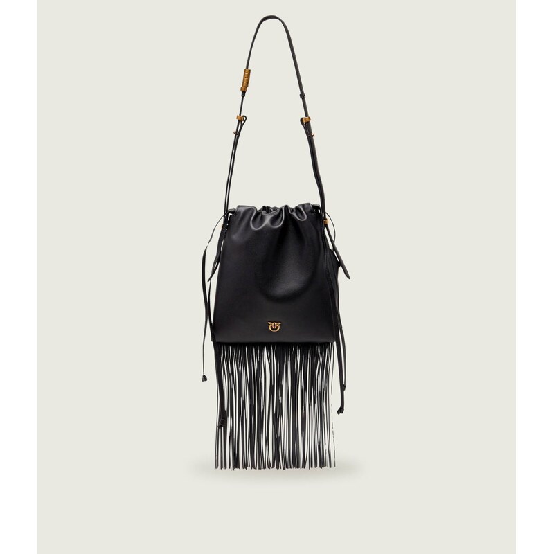 Pinko Kožený vak SLOUCHY MINI