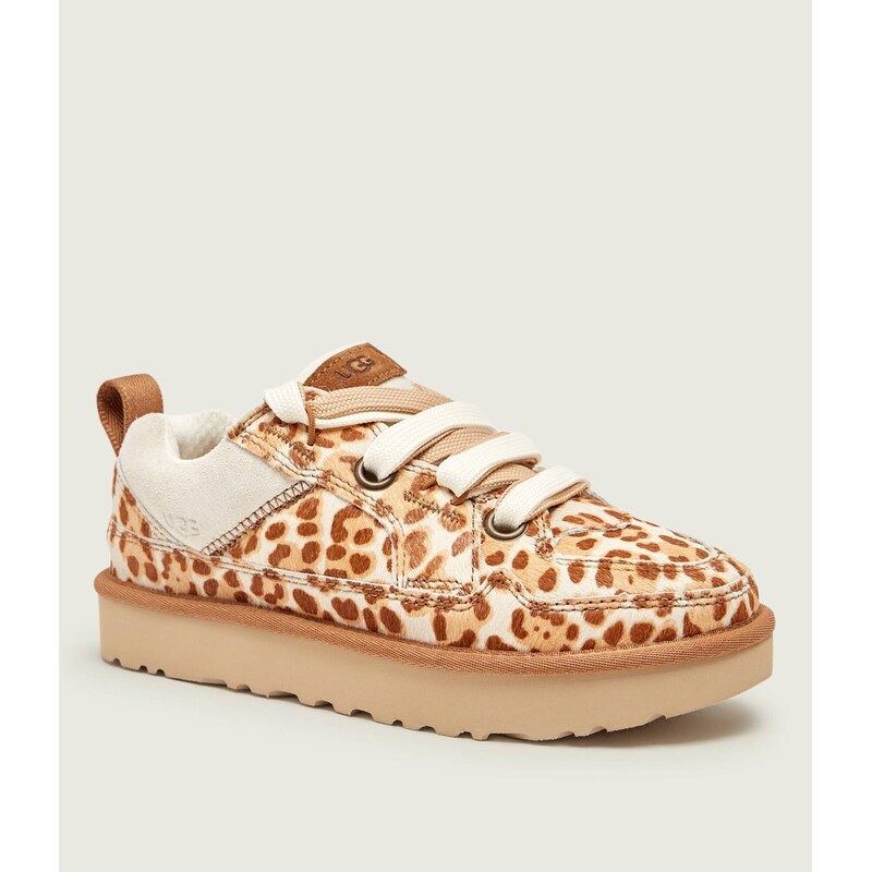 UGG Kožené tenisky W LO LOWMEL PLAINS | semiš