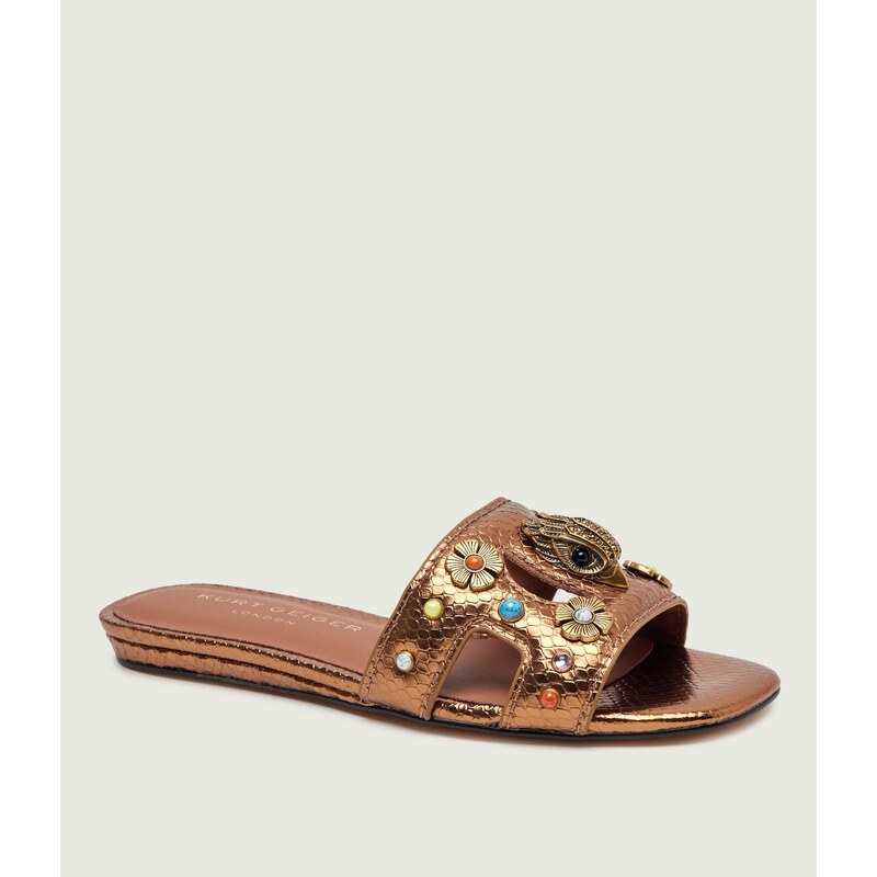 Kurt Geiger Kožené pantofle EAGLE