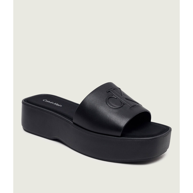 Calvin Klein Kožené pantofle