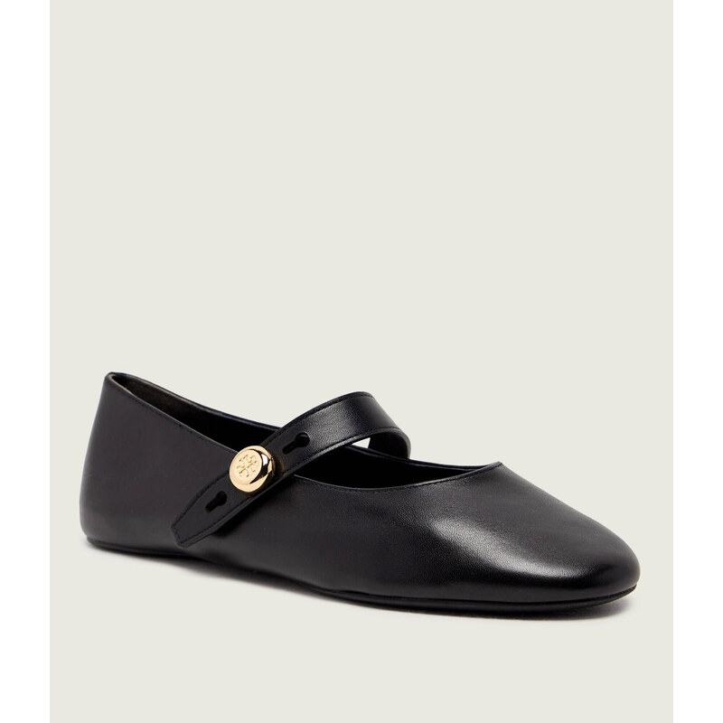 TORY BURCH Kožené baleríny ROMY 113371503