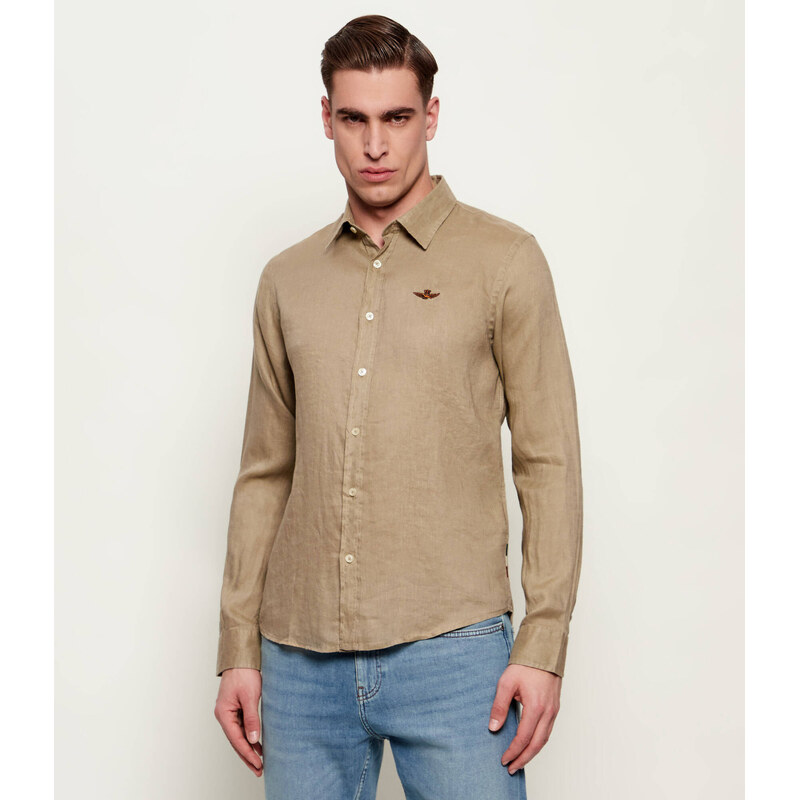 Aeronautica Militare Lněná košile | regular fit 113354880