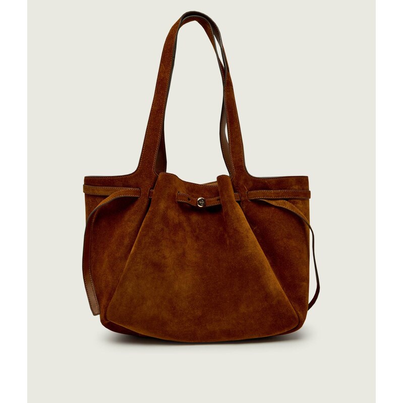 TORY BURCH Kabelka shopper Romy | semiš